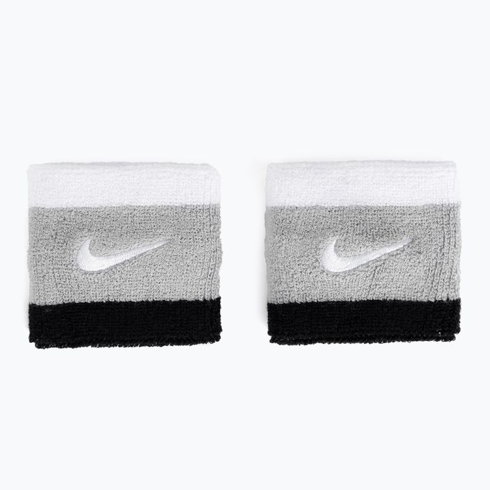 Náramky Nike Swoosh 2 ks šedé/černé N0001565-016 2