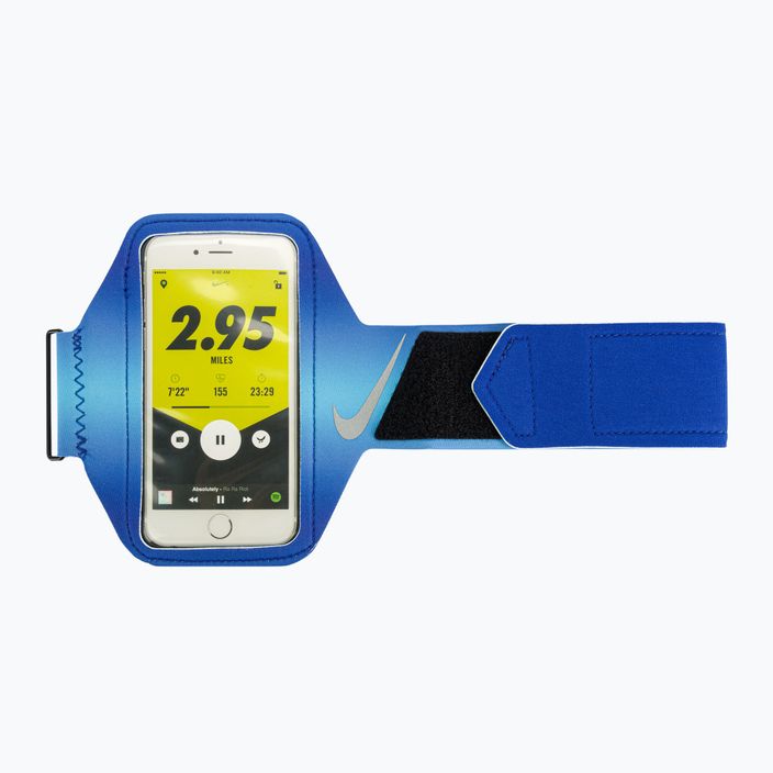 Nike Lean Arm Band Modrý kryt telefonu s potiskem N0003570-415 2