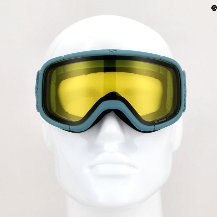 Dětské lyžařské brýle Salomon Lumi Flash atlantic blues/flash yellow 10