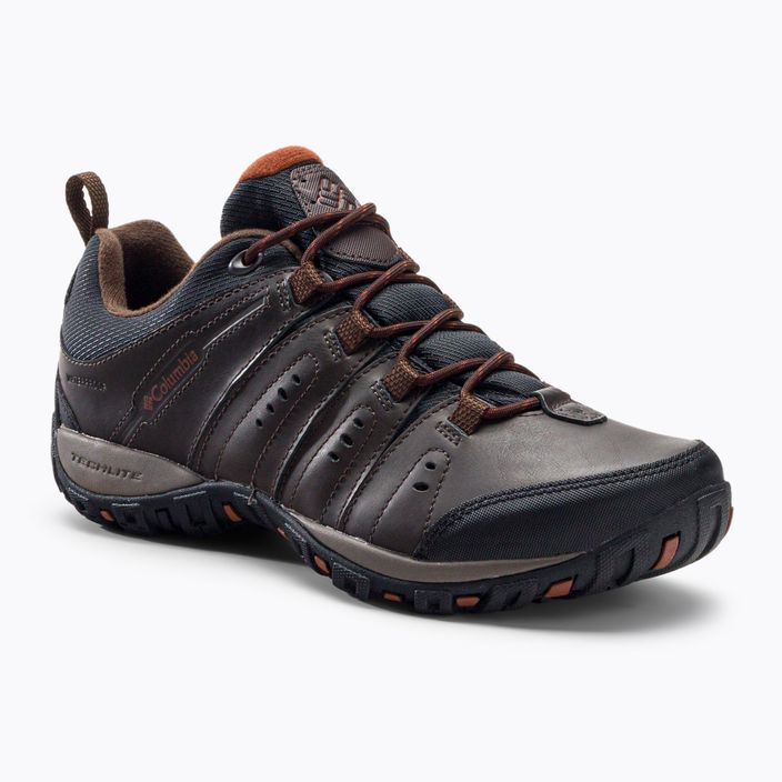 Pánská trekingová obuv Columbia Woodburn II Waterproof hnědá 1553001