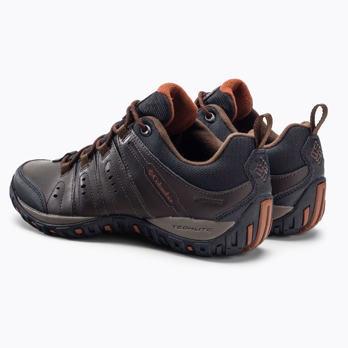 Pánská trekingová obuv Columbia Woodburn II Waterproof hnědá 1553001 3