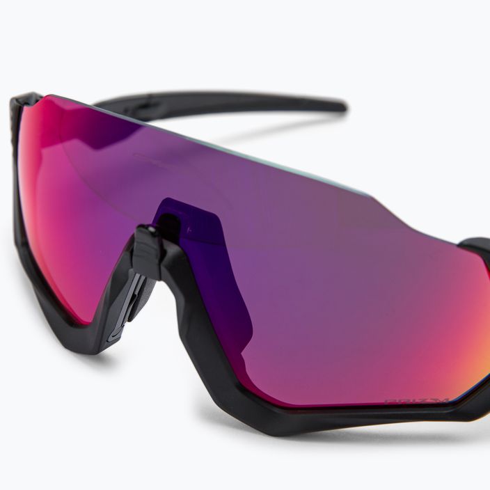 Cyklistické brýle Oakley Flight Jacket černo-fialové 0OO9401 4