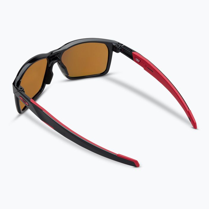 Oakley Portal X polished black/prizm ruby polarizační sluneční brýle 2