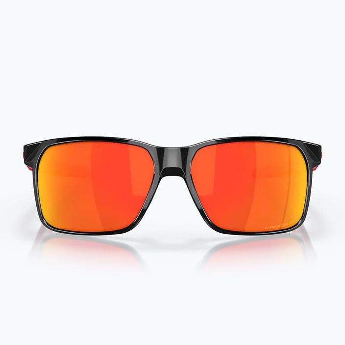 Oakley Portal X polished black/prizm ruby polarizační sluneční brýle 7