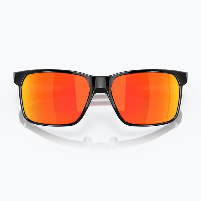 Oakley Portal X polished black/prizm ruby polarizační sluneční brýle 10