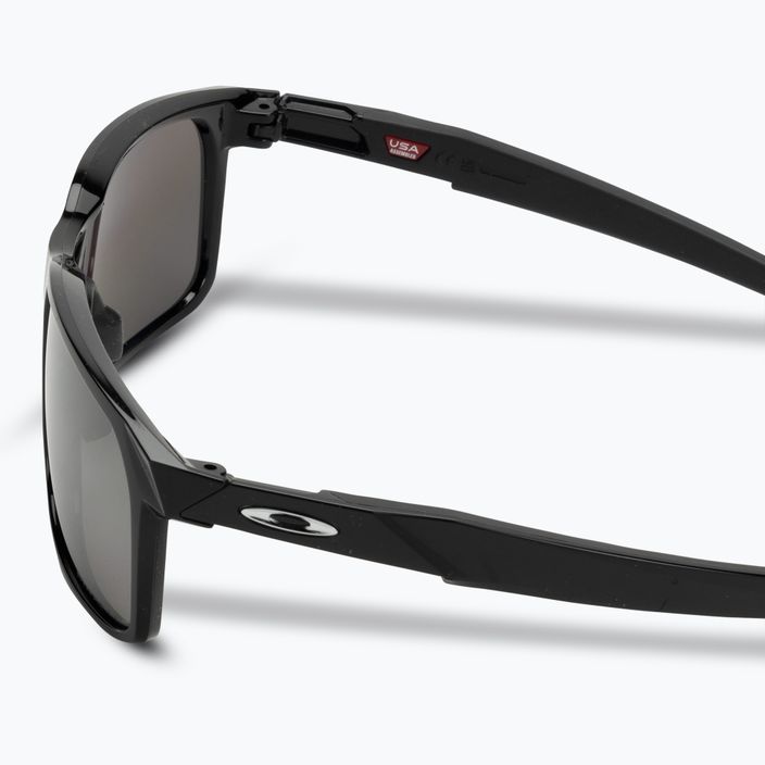 Oakley Portal X polished black/prizm black polarizační sluneční brýle 4
