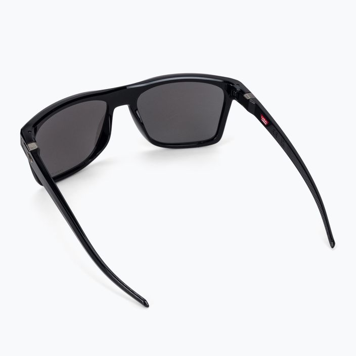 Sluneční brýle Oakley Leffingwell černo-šedé 0OO9100 2