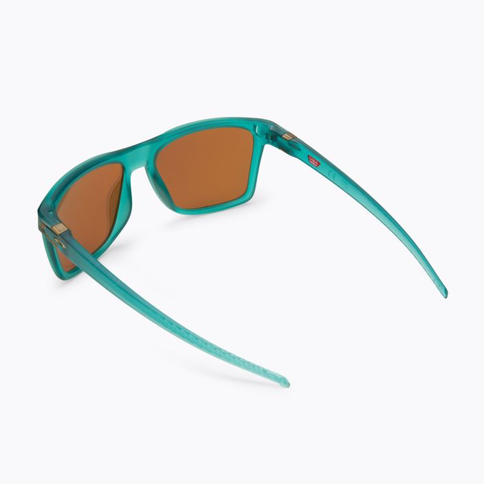 Pánské sluneční brýle Oakley Leffingwell modro-žluté 0OO9100 2