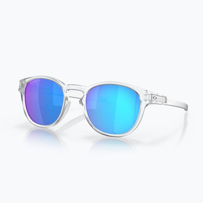 Sluneční brýle  Oakley Latch matte clear/prizm sapphire polarized