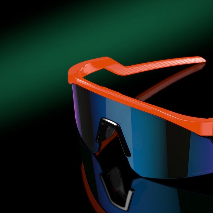 Sluneční brýle Oakley Hydra neon orange/prizm sapphire 10