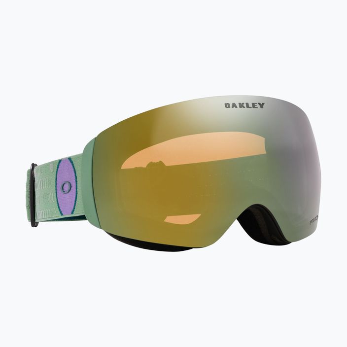 Lyžařské brýle Oakley Flight Deck fractel jade/prizm sage gold iridium