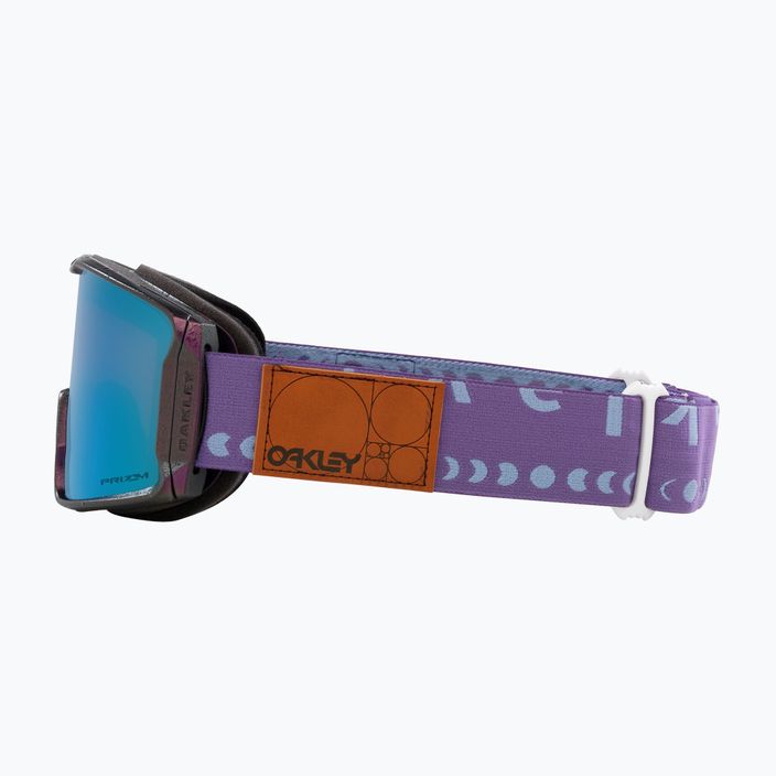 Lyžařské brýle Oakley Line Miner fractel lilac/prism sapphire iridium 5