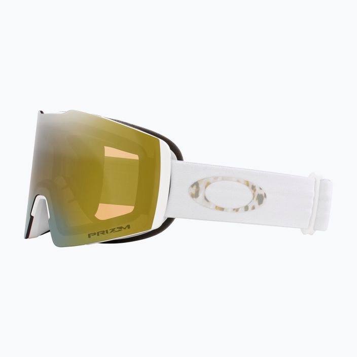 Lyžařské brýle Oakley Fall Line white leopard/prizm sage gold iridium 5