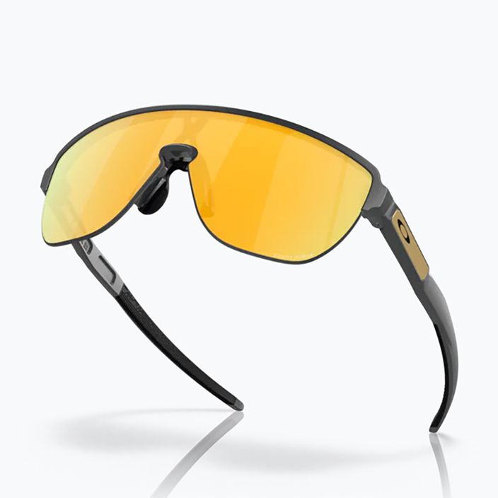 Sluneční brýle Oakley Corridor matný karbon/iridium 9