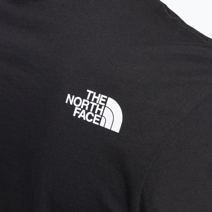 Pánské trekingové tričko The North Face Easy černé NF0A2TX3JK31 6