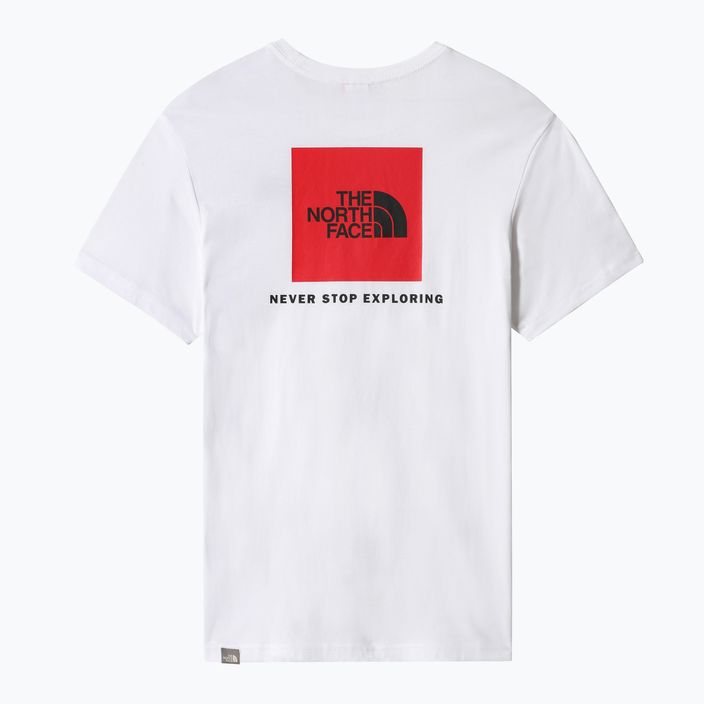 Pánské trekingové tričko The North Face Redbox bílé NF0A2TX2FN41 9