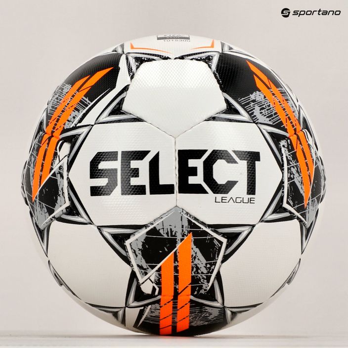 Fotbalový míč SELECT League v24 white/black velikost 5 6