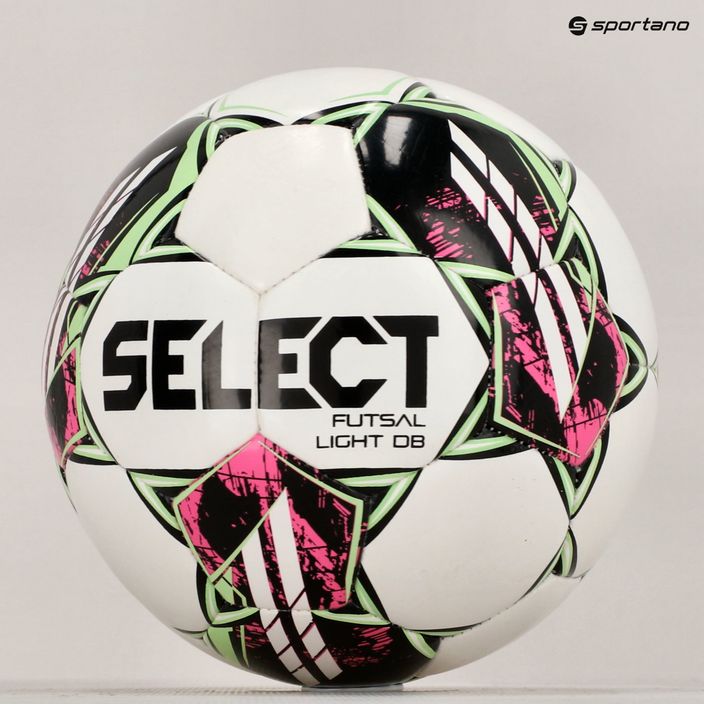Futsalový míč SELECT Futsal Light DB v22 white/green velikost 4 6