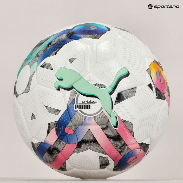 Fotbalový míč Puma Orbit 3 Tb (Fifa Quality) bílý a barevný 08377701 5