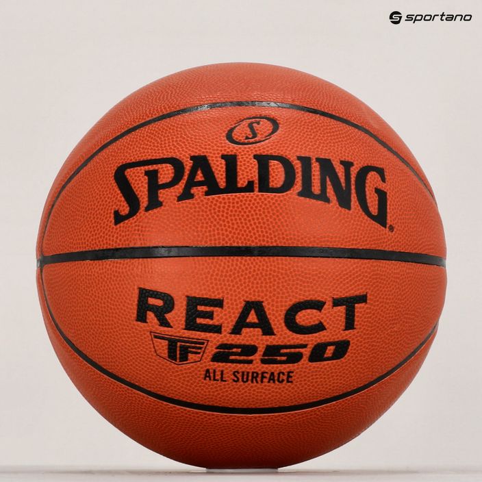 Spalding basketbal TF-250 React orange 76802Z 6