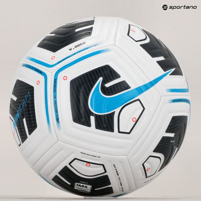 Nike Academy Team 102 fotbalový míč bílý černý a modrý CU8047 5