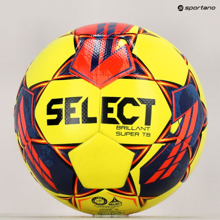 SELECT Brillant Super TB FIFA v23 yellow/red 100025 velikost 5 fotbalové míče 5