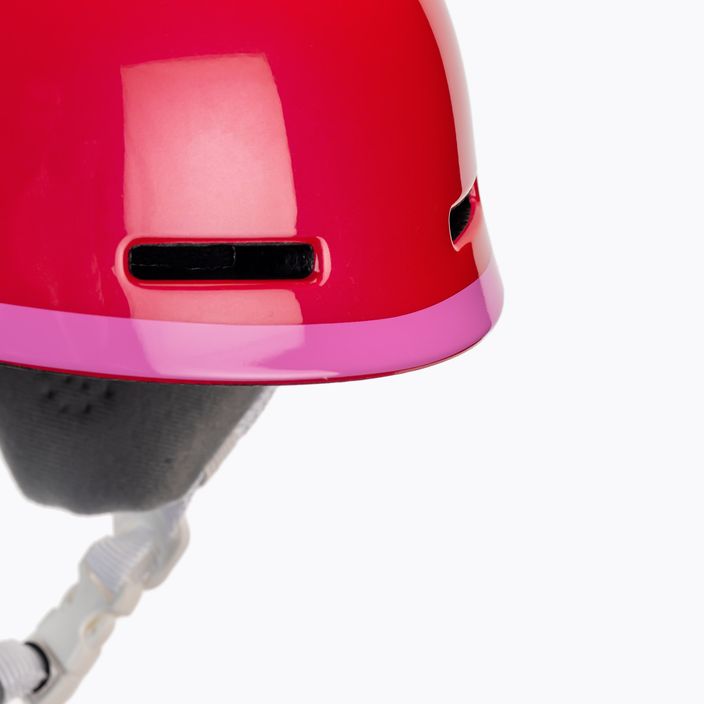 Dětská lyžařská helma Salomon Grom růžová L39914900 7