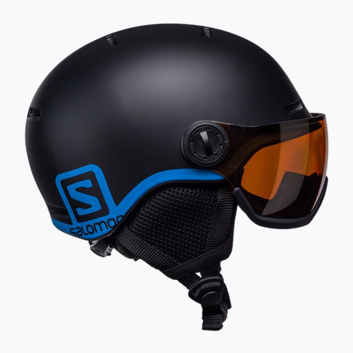 Salomon Grom Visor S2 dětská lyžařská helma černá L39916300 4