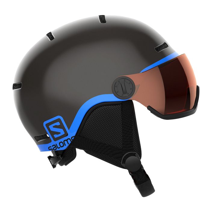 Salomon Grom Visor S2 dětská lyžařská helma černá L39916300 8