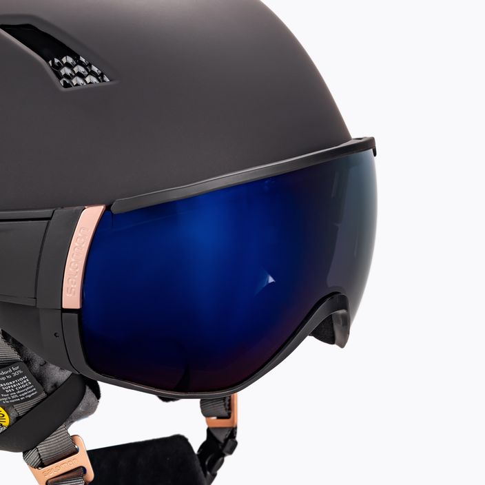 Dámská lyžařská helma Salomon Mirage černá L39919700 8