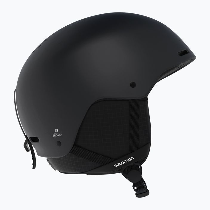 Lyžařská helma Salomon Brigade černá L40537200 9