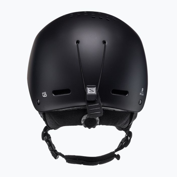Lyžařská helma Salomon Brigade černá L40537200 3