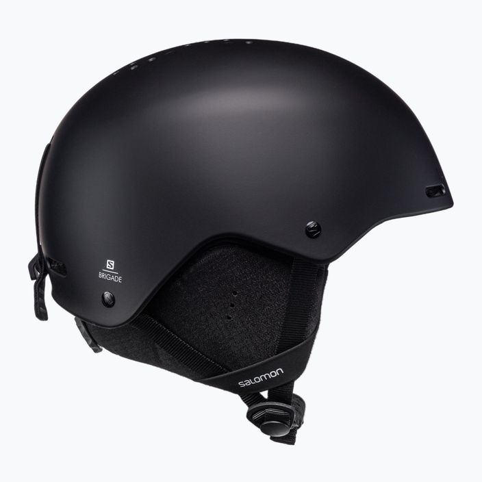 Lyžařská helma Salomon Brigade černá L40537200 4