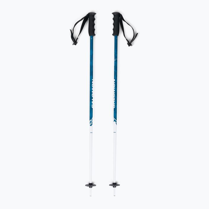 Dětské lyžařské hole Salomon Brigade JR modré L40827900