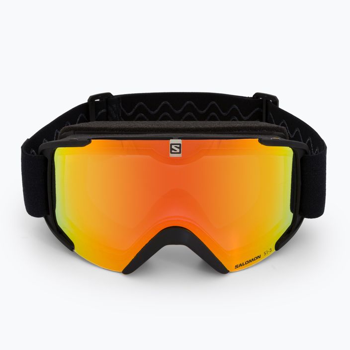 Lyžařské brýle Salomon Xview Photo S1-S3 Black/Red L40844100 2