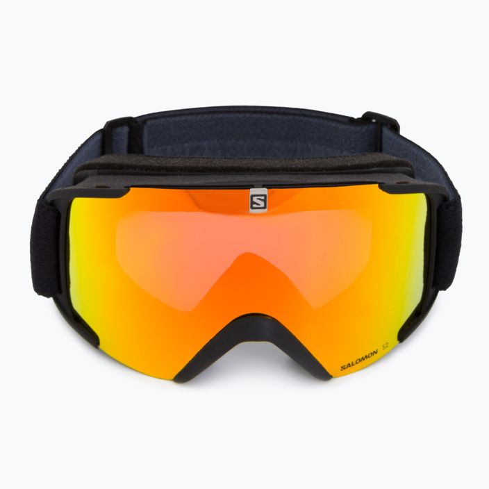 Lyžařské brýle Salomon Xview Photo S2 Black/Mild Red L40844400 2