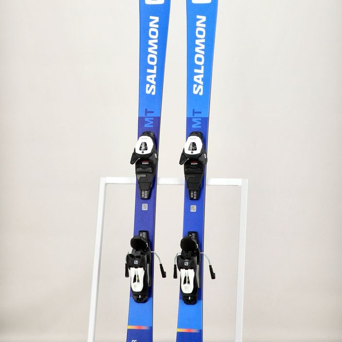 Dětské sjezdové lyže Salomon S/Race MT Jr + L6 race blue/white 13