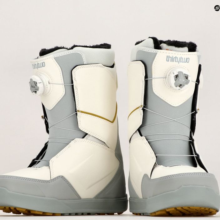 Dámské boty na snowboard ThirtyTwo Lashed Double Boa W'S '23 white/grey 7