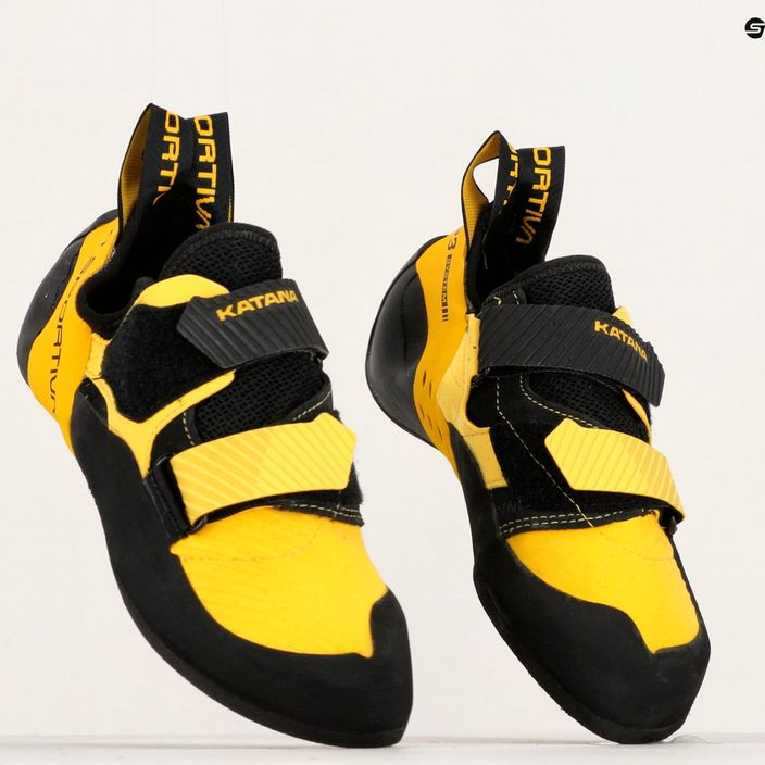 Pánská lezecká obuv La Sportiva Katana yellow/black 12