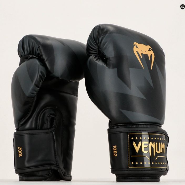 Boxerské rukavice  Venum Razor black/gold 11