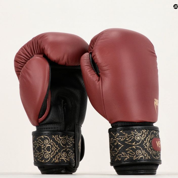Boxerské rukavice  Venum Power 2.0 burgundy/black 11
