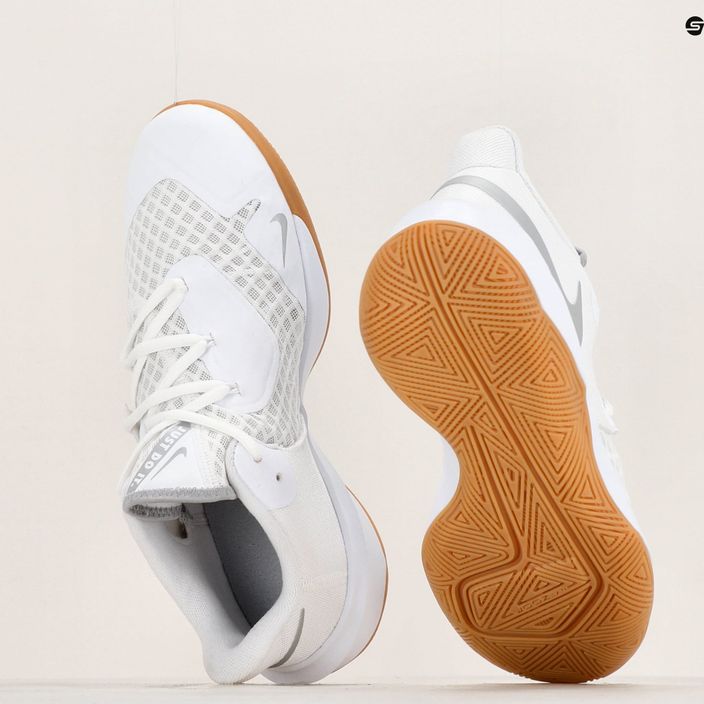 Volejbalové boty Nike Zoom Hyperspeed Court SE white/metallic silver rubber 8