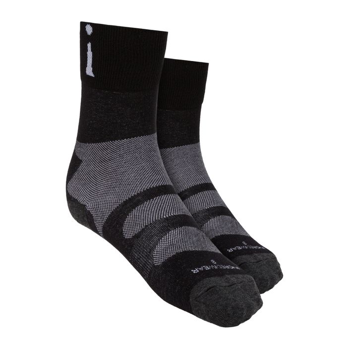 Kompresní ponožky Incrediwear Sport Thin černé AP202