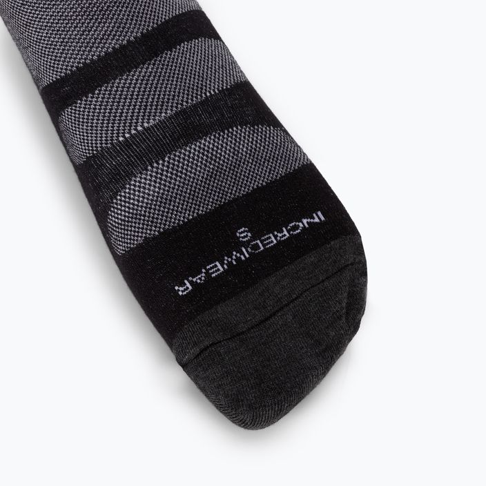 Kompresní ponožky Incrediwear Sport Thin černé AP202 4