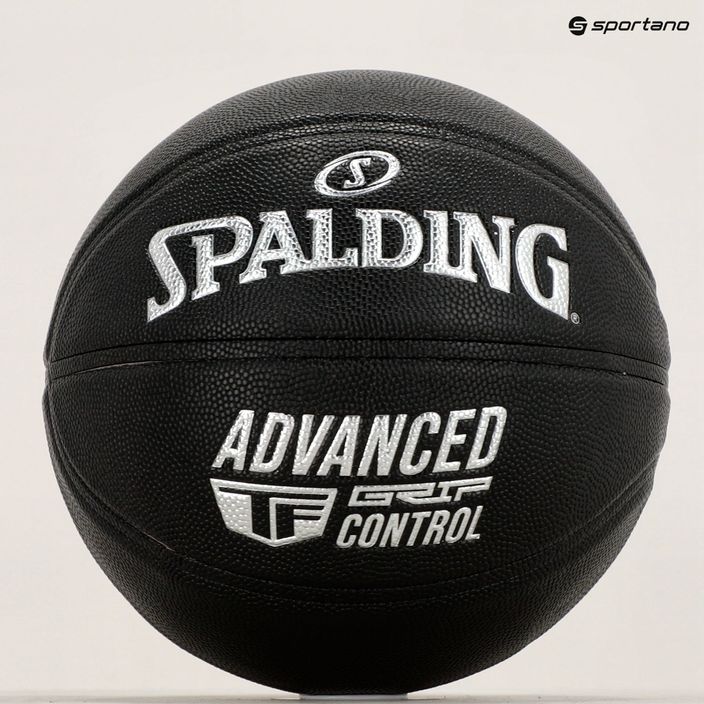 Spalding Advanced Grip Control basketbalový míč černý 76871Z 5