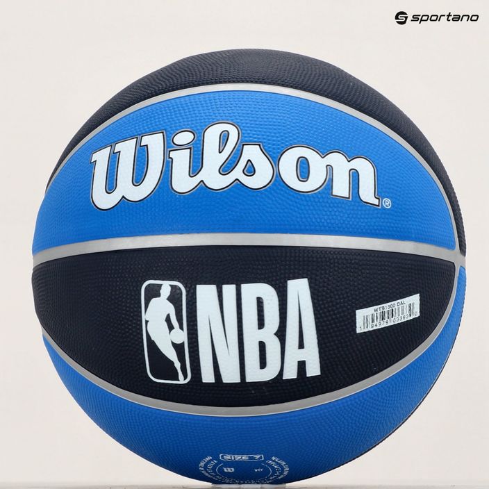 Wilson NBA Team Tribute Dallas Mavericks basketbalový míč modrý WTB1300XBDAL 7