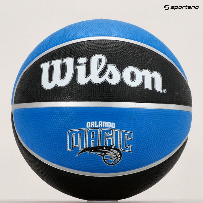 Wilson NBA Team Tribute basketbalový míč Orlando Magic modrý WTB1300XBORL 7