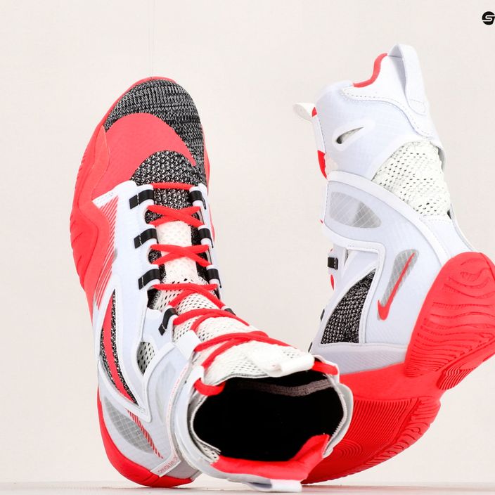 Boxerské boty Nike Hyperko 2 white/bright crimson/black 12