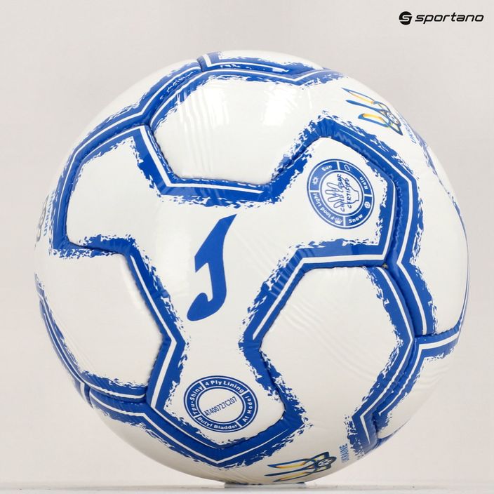 Joma fotbal Fed. Fotbal Ukrajina bílá a modrá AT400727C207 4