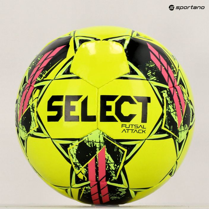 Futsalový míč SELECT Futsal Attack V22 žlutá 320008 4